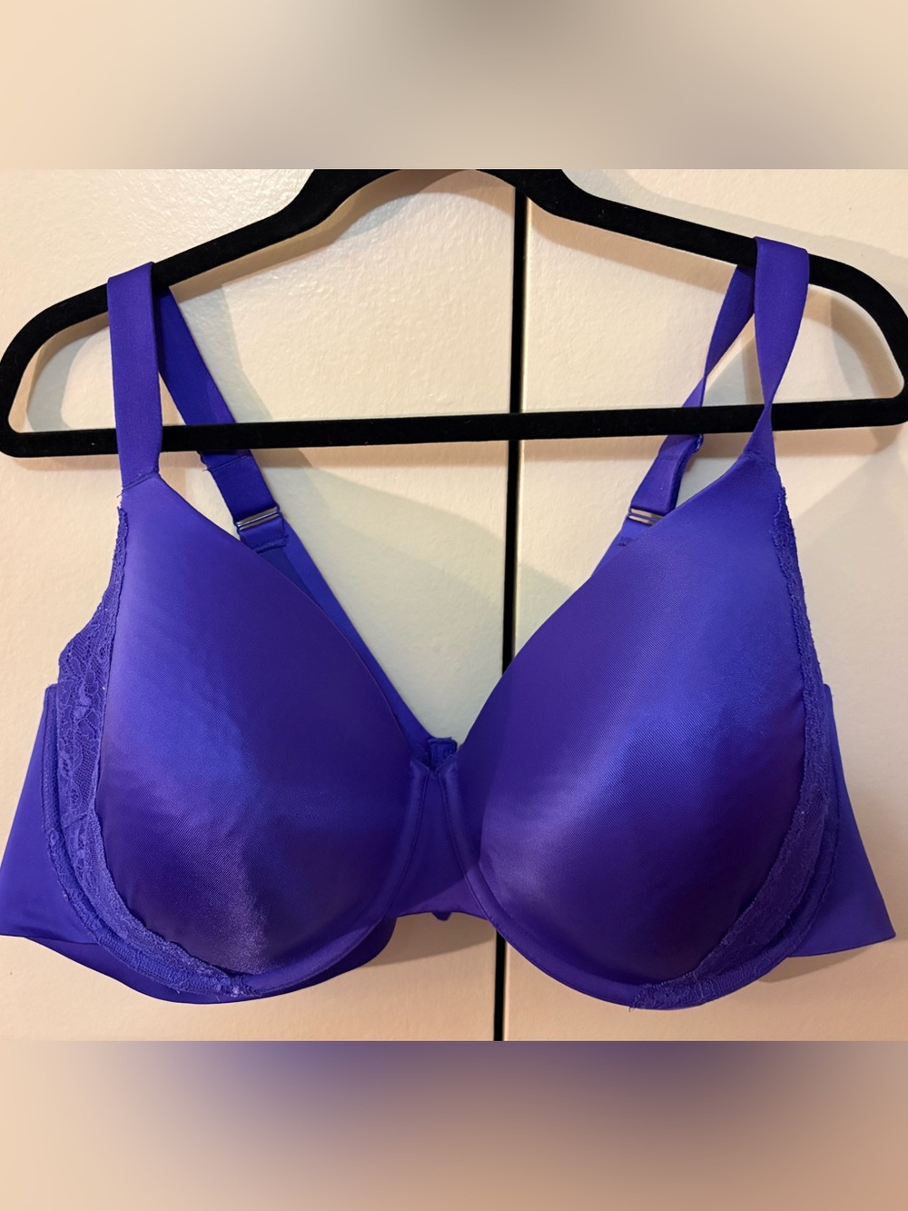 Catherines Violet Purple Full Coverage Underwire Bra